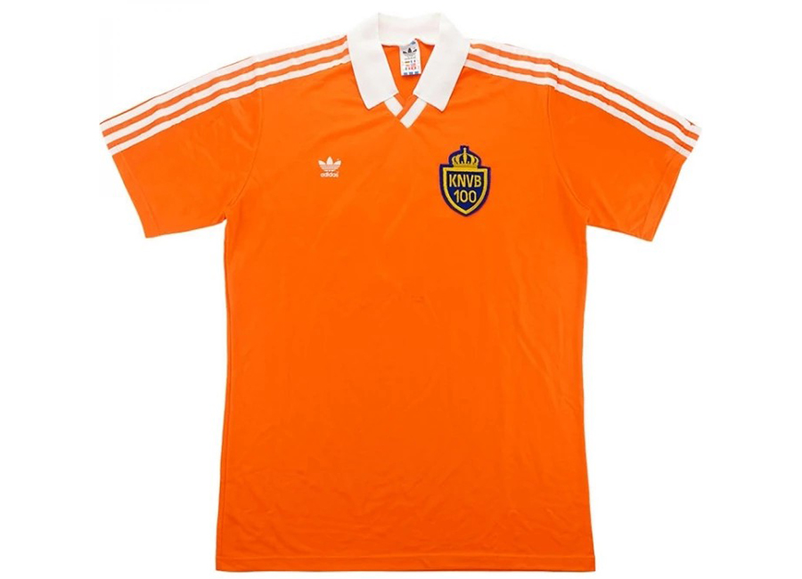 Adidas 1989 Holland Match Issue Centenary Home Shirt