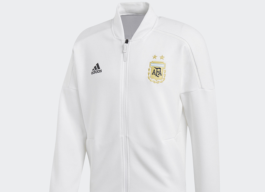 Argentina 2018 Adidas Z.N.E. Jacket - White