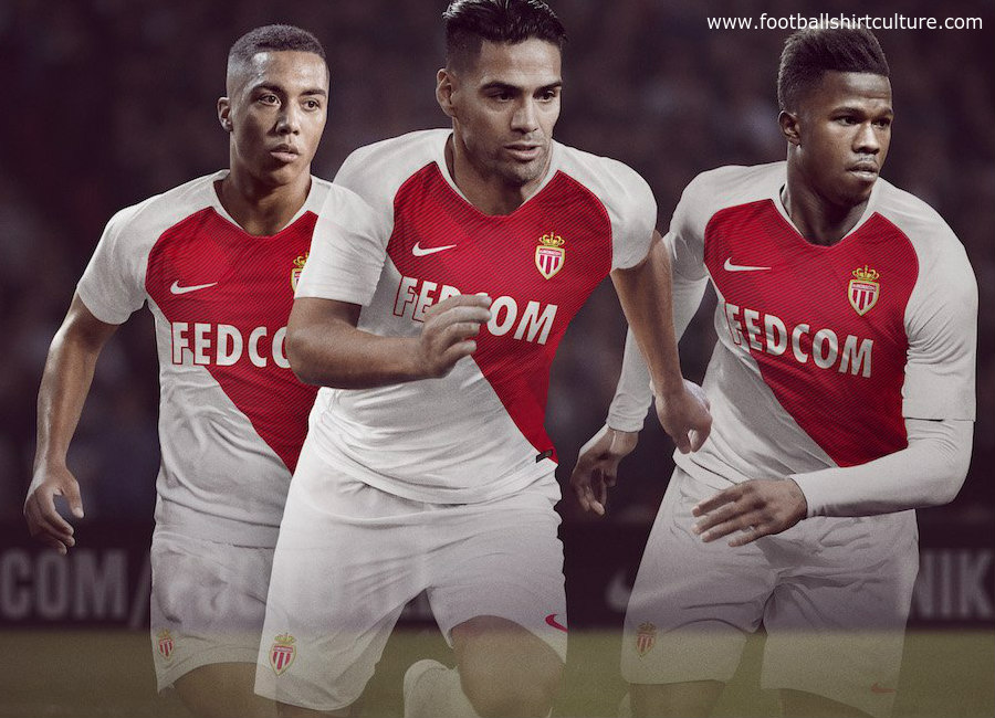 AS Monaco 2018-19 Nike Home Kit