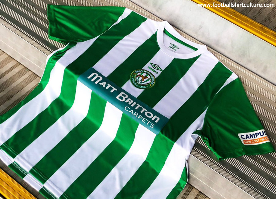Bray Wanderers 2019 Umbro Home Kit