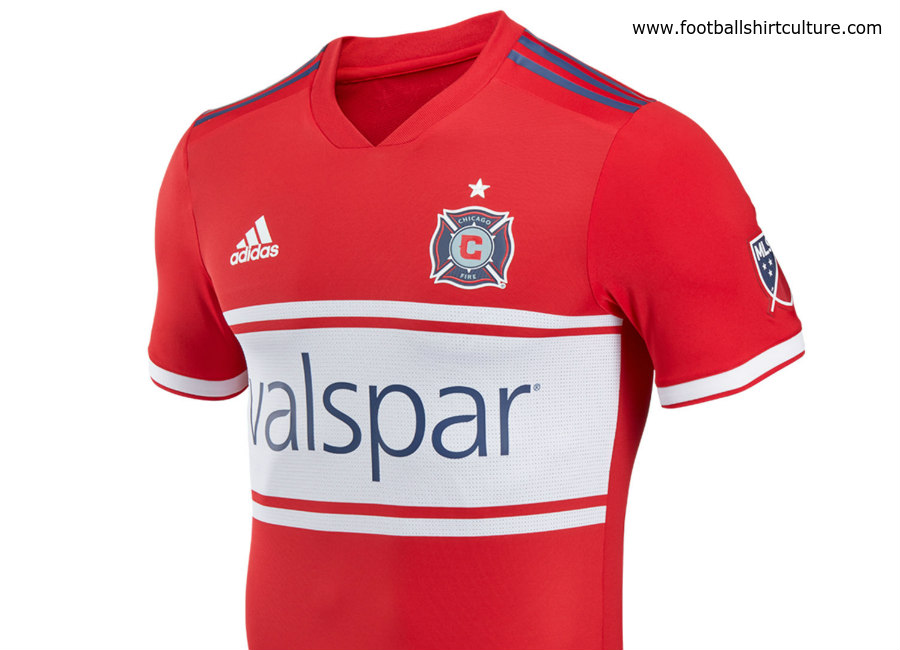 Chicago Fire 2018 Adidas Home Kit