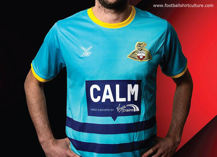 Doncaster Rovers 2017 CALM Kit 17/18 Kits Football shirt blog