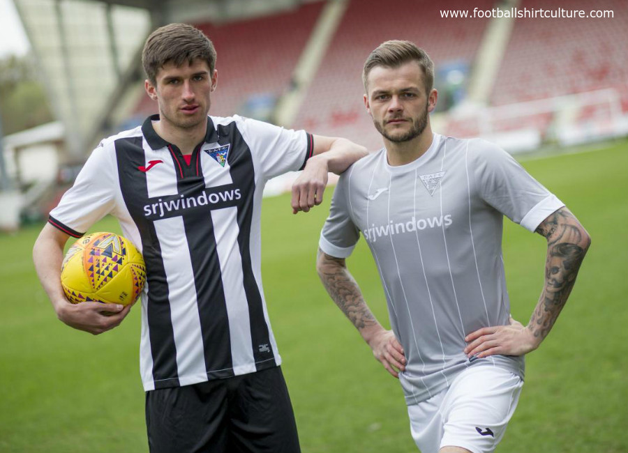 Dunfermline Athletic 2018-19 Home & Away Kits