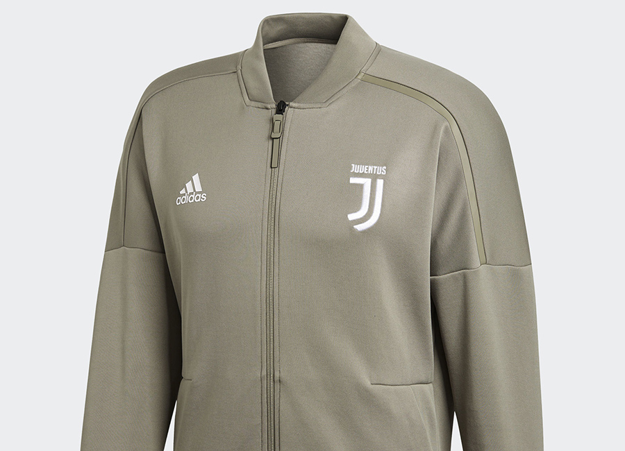 Juventus Adidas Z.N.E. Jacket - Grey / White