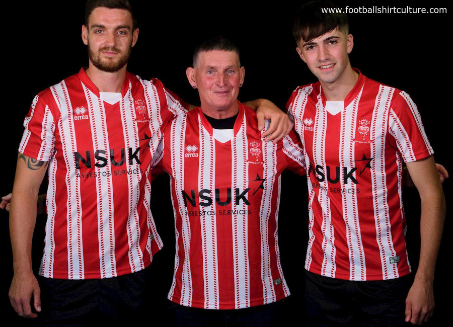 Lincoln City 2018-19 Errea Home Kit