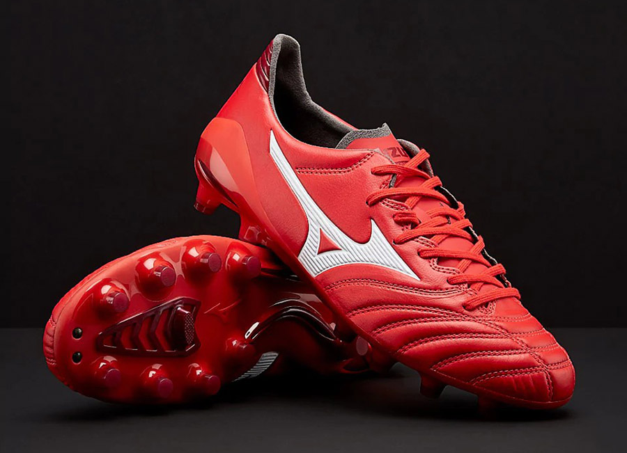 Mizuno Morelia Neo II MD - High Risk Red / White