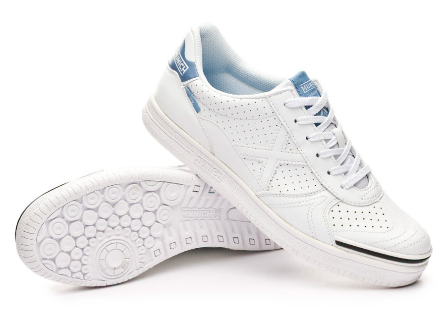 Munich G3 Profit - White / Sky Blue