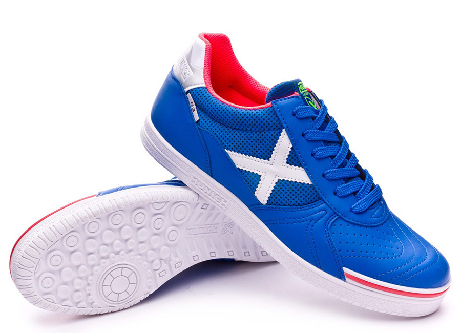 Munich G3 Shine Shoes - Blue / White / Orange