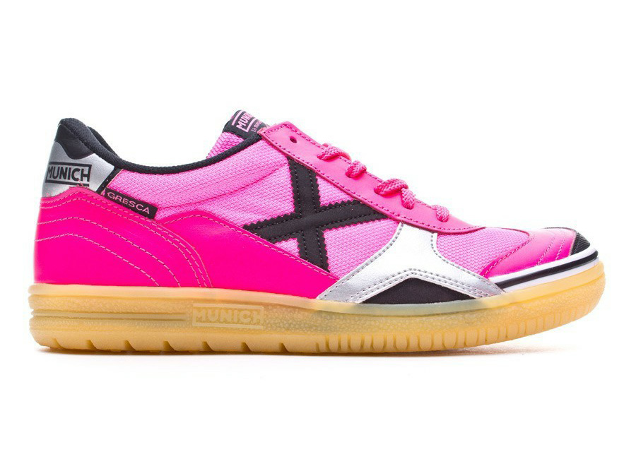 Munich Gresca - Fuchsia / Black