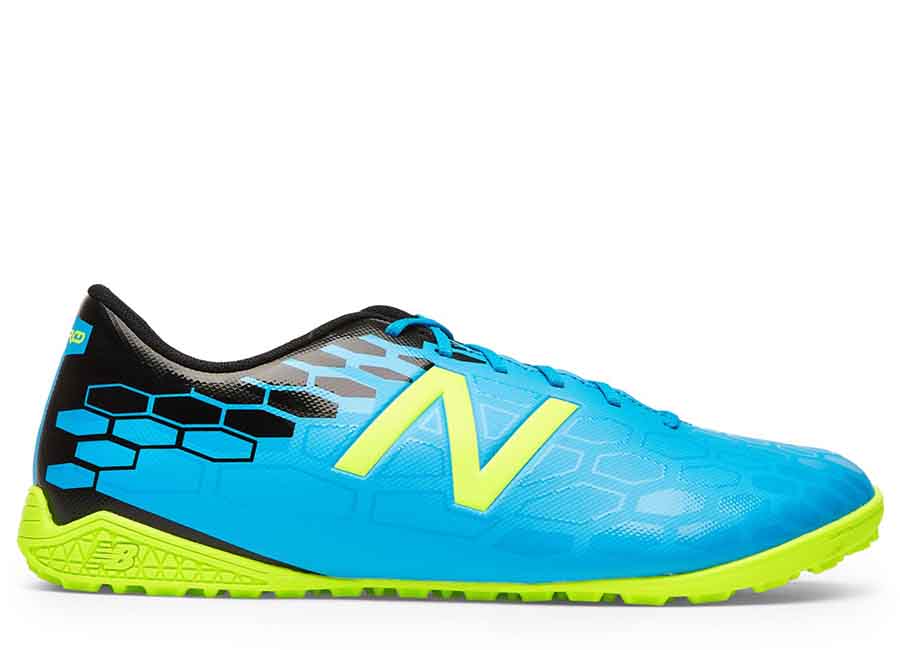 New Balance Visaro 2.0 Control Turf - Maldives Blue / Hi-Lite / Black