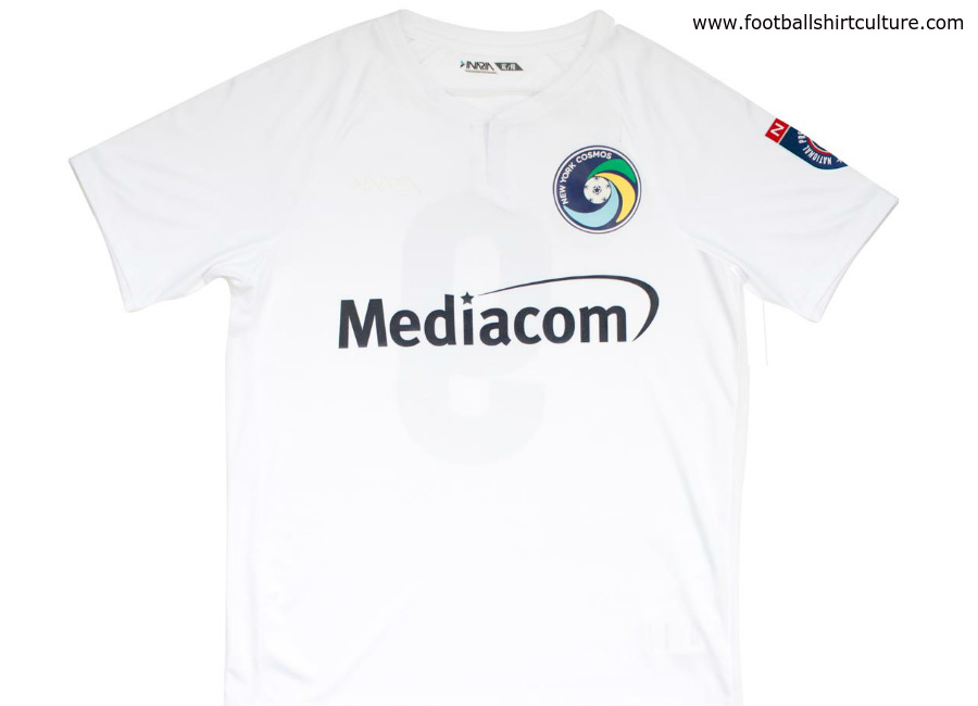 New York Cosmos 2018 Inaria Away shirt