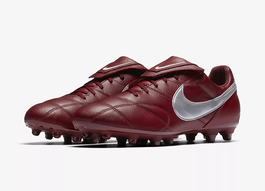 Nike Premier II FG Rising Fire - Team Red / Team Red / Metallic Silver
