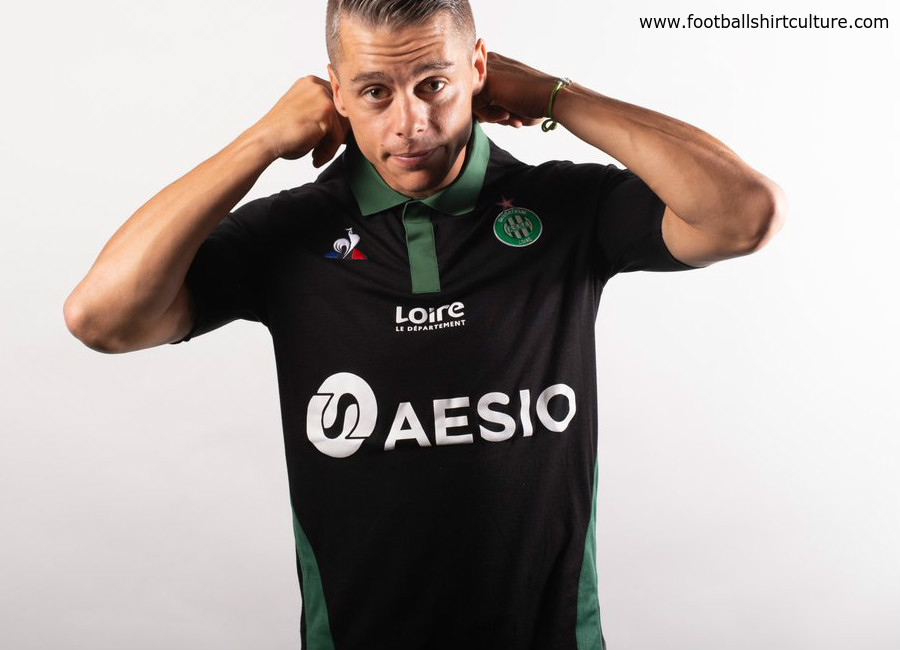 Saint-Etienne 2018-19 Le Coq Sportif Third Kit