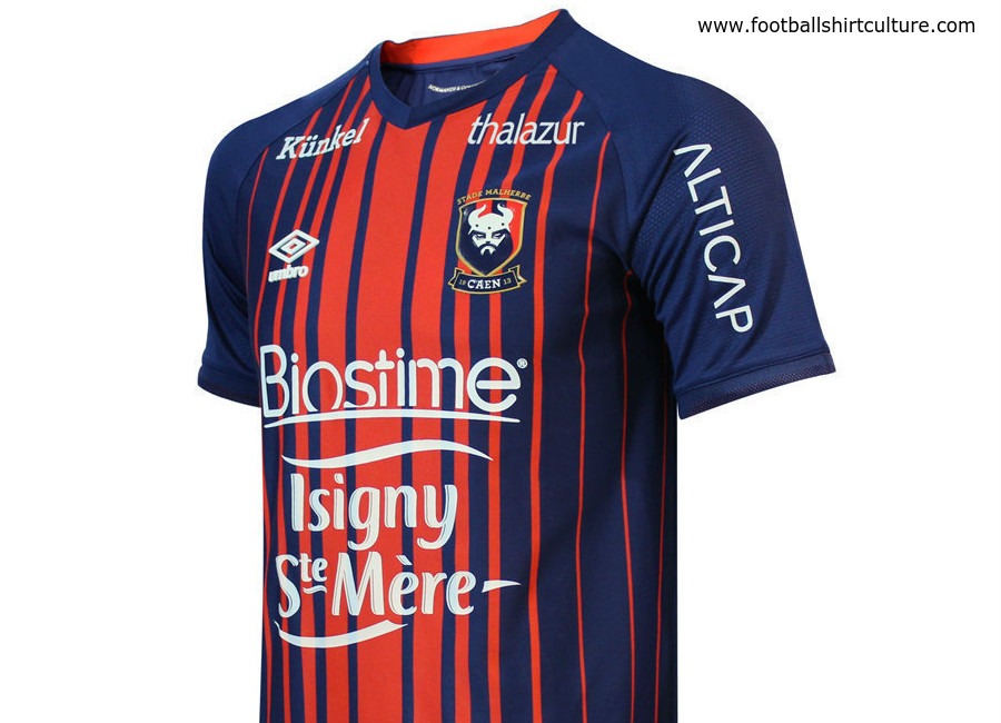 SM Caen 2018-19 Umbro Home Kit