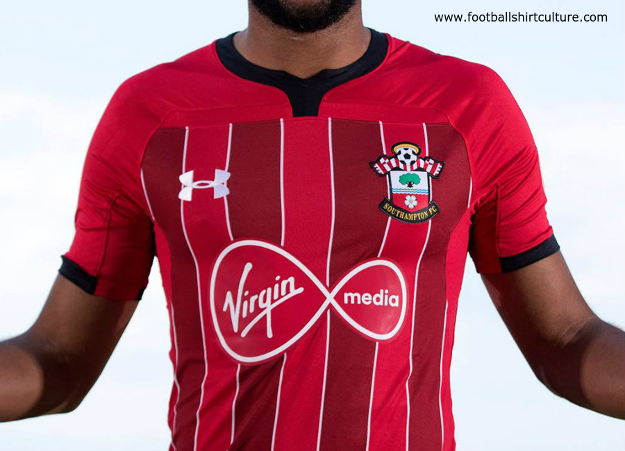 Southampton Football Home Jersey Shirt Tee Top 2018 19 Kids Under Armour 