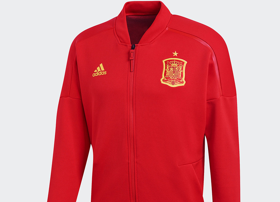 Spain 2018 Adidas Z.N.E. Jacket - Red