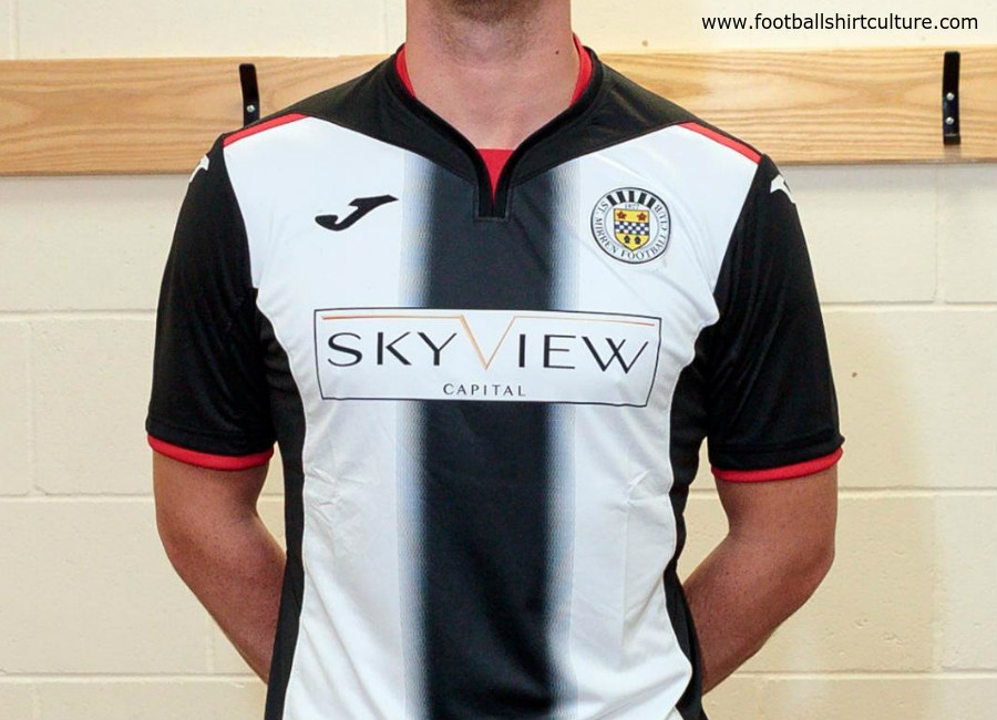 St Mirren 2018/19 Joma Home Kit