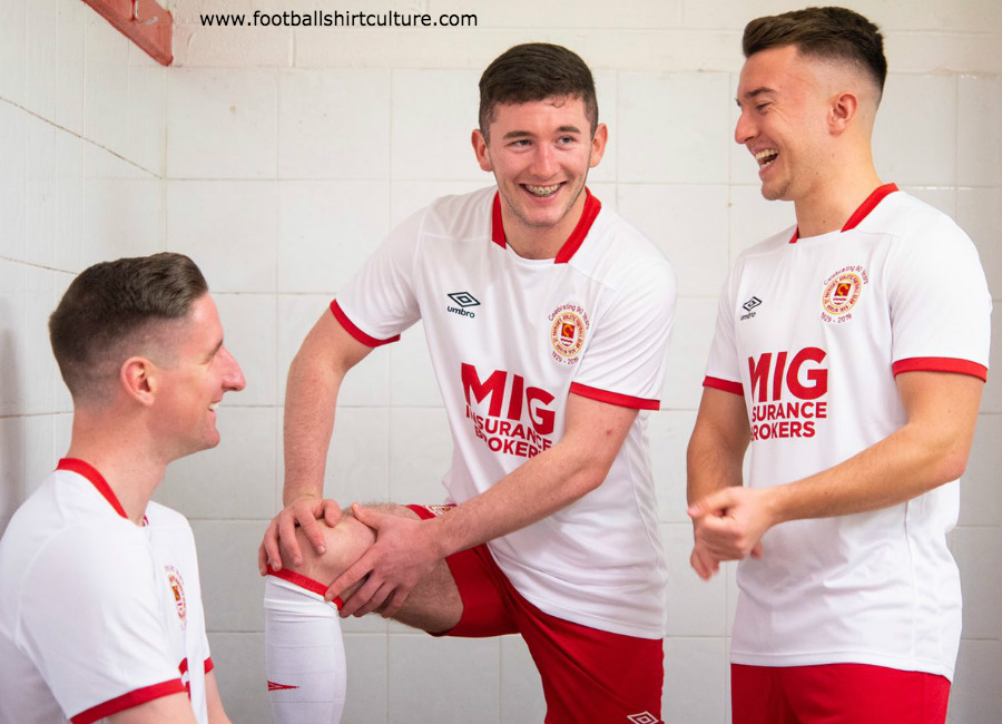 St Patrick's Athletic 2019 Umbro 90th Anniversary Away Kit