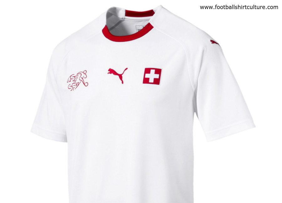 Switzerland 2018 World Cup Puma Away Kit