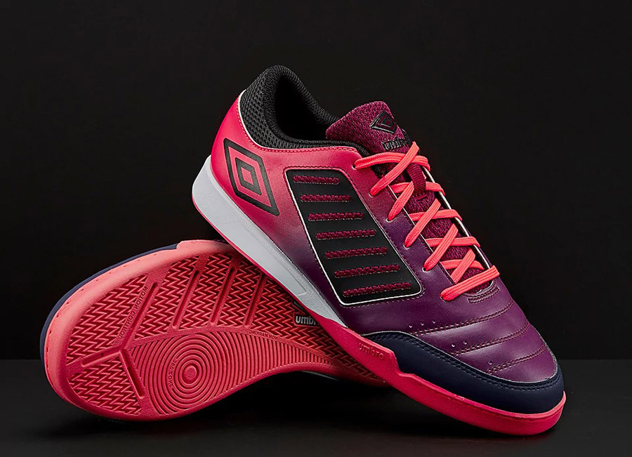Umbro Chaleira League - Plum Caspia / Black / Eclipse / Lava Pink