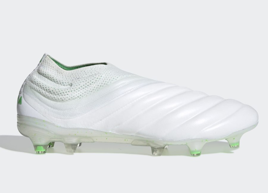 Adidas Copa 19+ Virtuso FG - Ftwr White / Solar Lime / Ftwr White #Adidasfootball #Footballboots #Adidassoccer