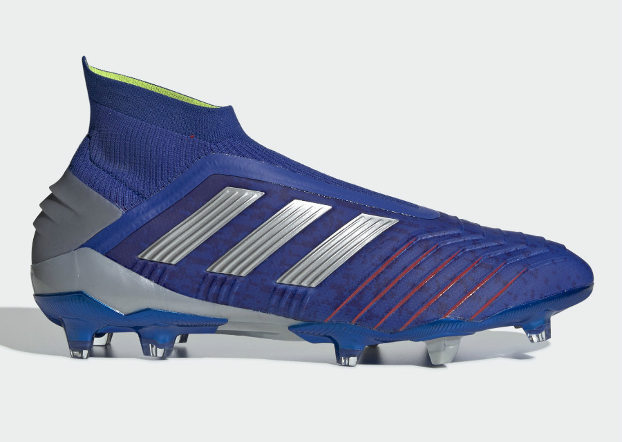 Adidas Predator 19+ FG Exhibit - Bold Blue / Silver Met / Active Red #adidasfootball #footballboots