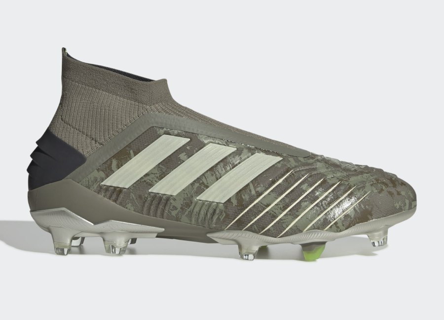 Adidas Predator 19+ FG Encryption - Legacy Green / Sand / Solar Yellow #footballboots #adidasfootball