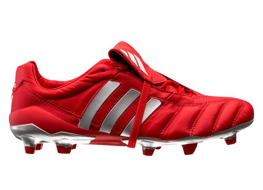 Adidas Predator Mania OG FG - Red / Metallic Silver #adidasfootball #footballboots