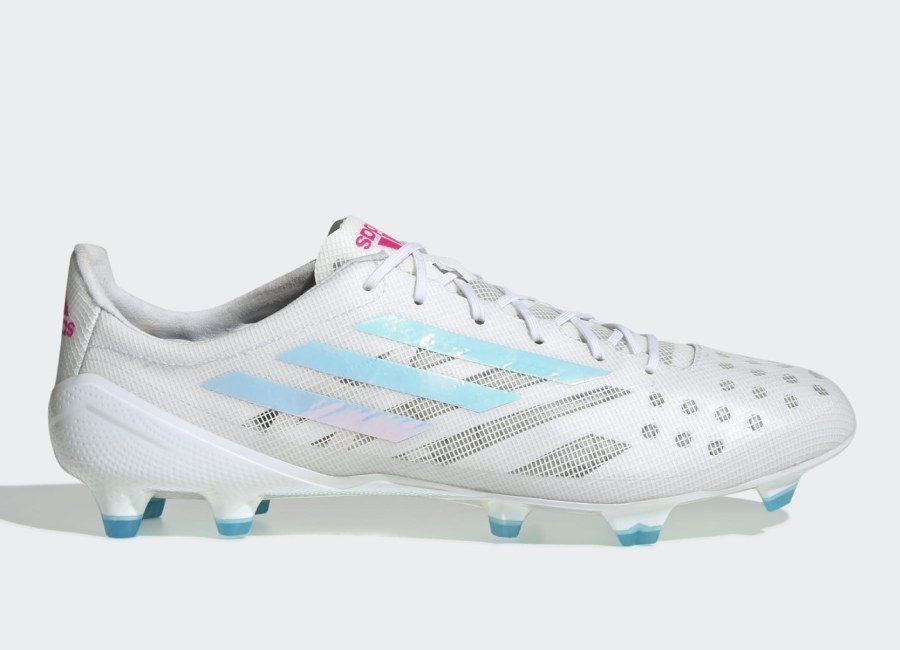 Adidas X 99.1 FG - Cloud White / Core Black / Solar Red #footballboots #adidasfootball #adidassoccer