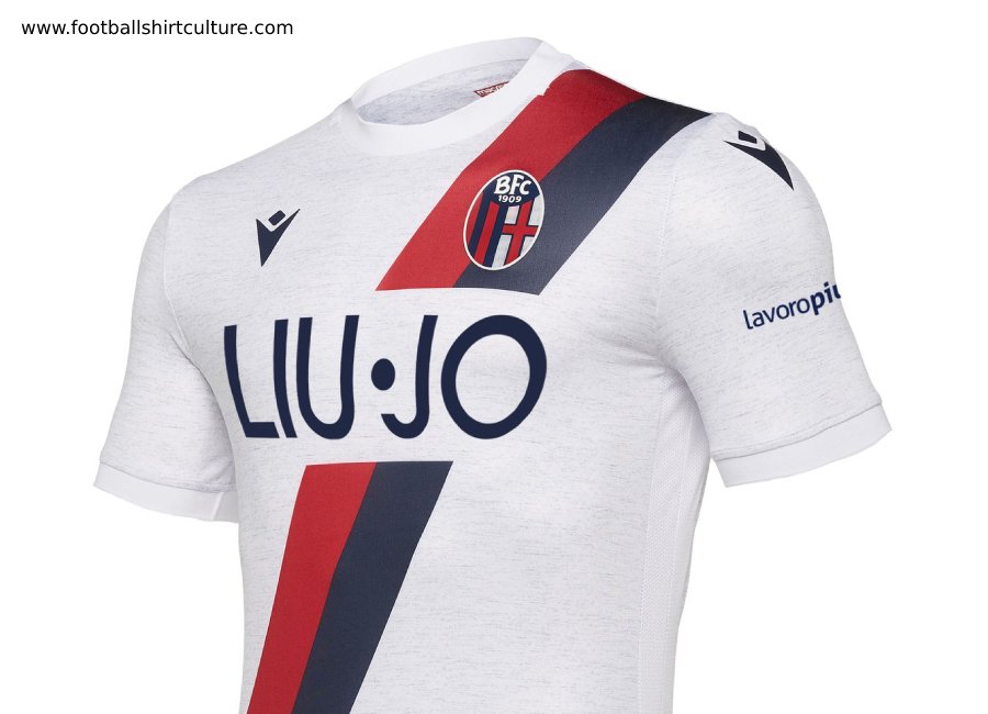Bologna 2019-20 Macron Away Kit #BolognaFC #footballshirt #Bologna