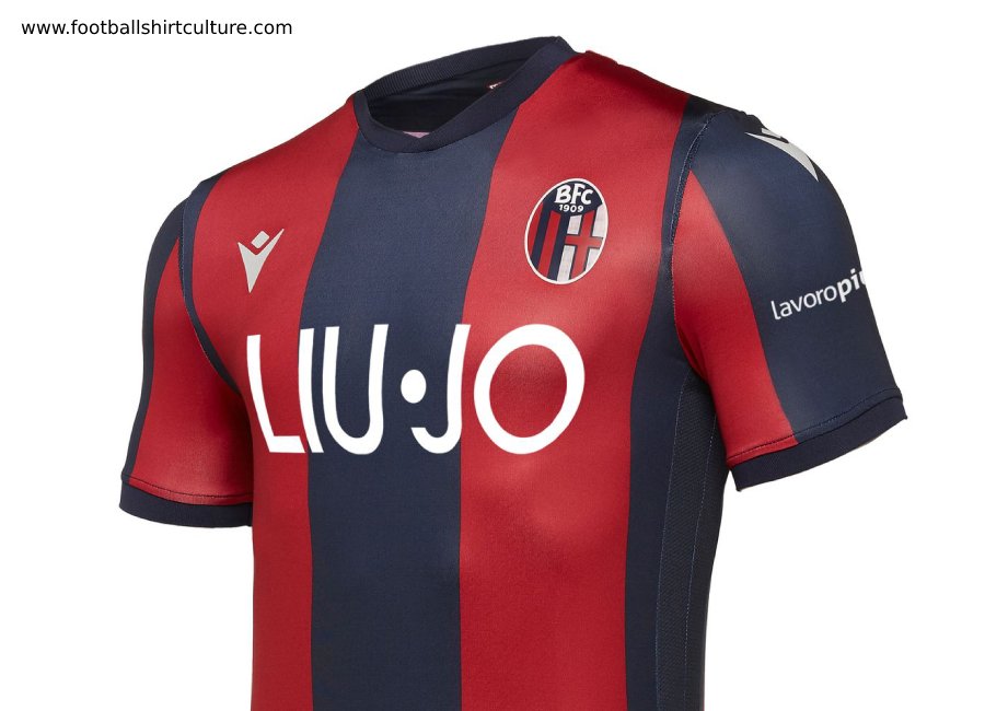 Bologna 2019-20 Macron Home Kit #BolognaFC #footballshirt #Bologna
