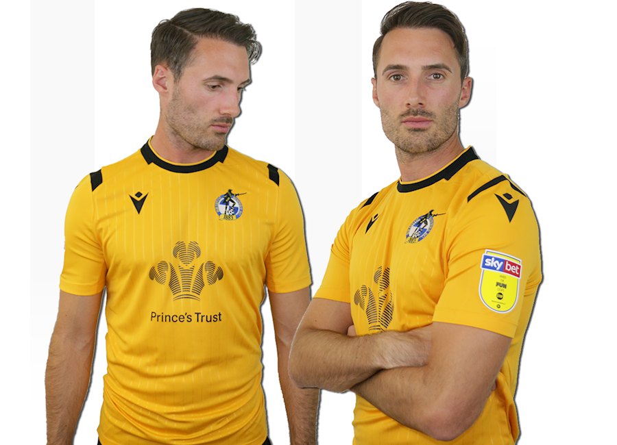Bristol Rovers 2019-20 Macron Third Kit #BristolRovers #footballshirt
