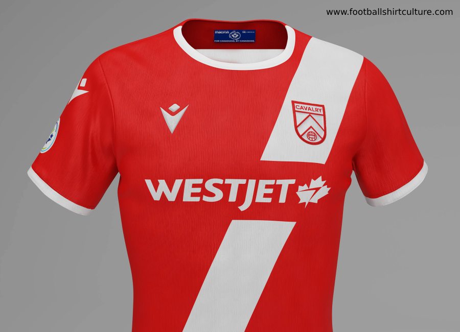 Cavalry FC 2019 Macron Home Kit 19/20 Kits Football shirt blog