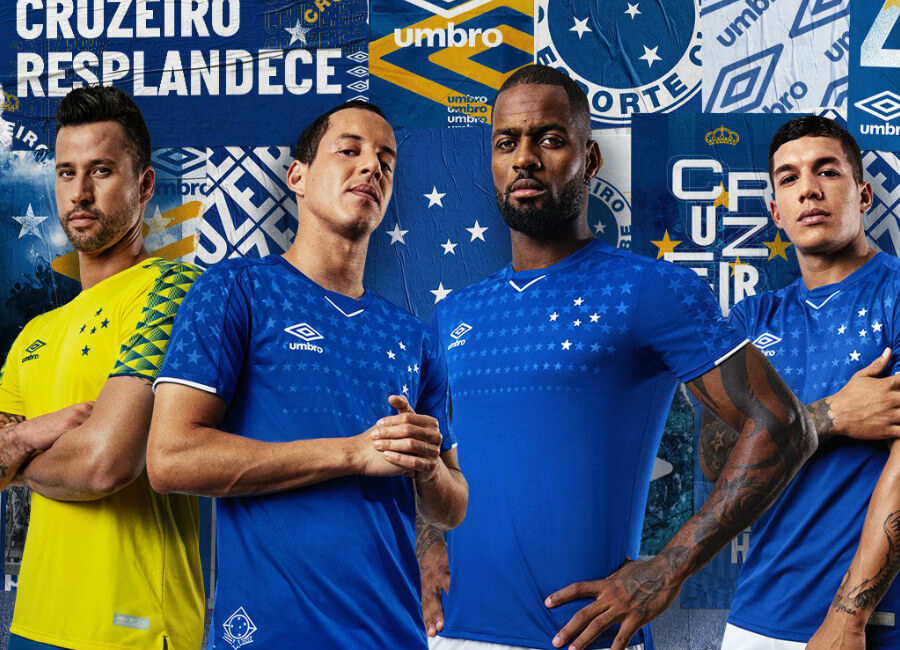 Cruzeiro 2019 Umbro Home Kit