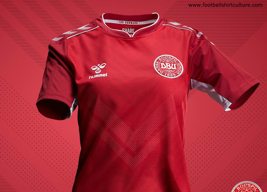 Denmark 2019 Hummel Women's Home Kit #sharethegame #hummelsport #ForDanmark
