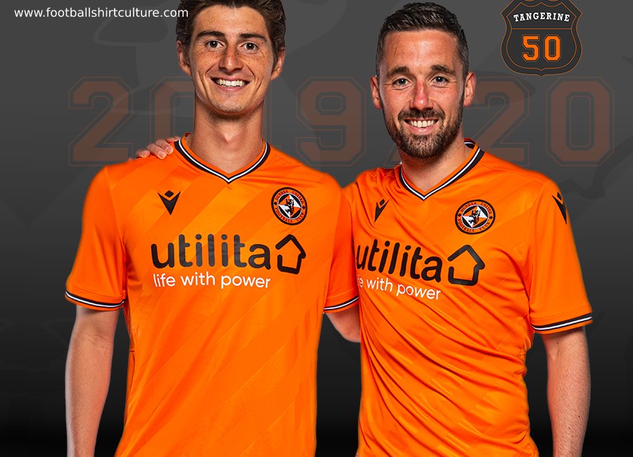 Dundee United 2019-20 Macron Home Kit #DundeeUnited #DUFC #Tangerine50