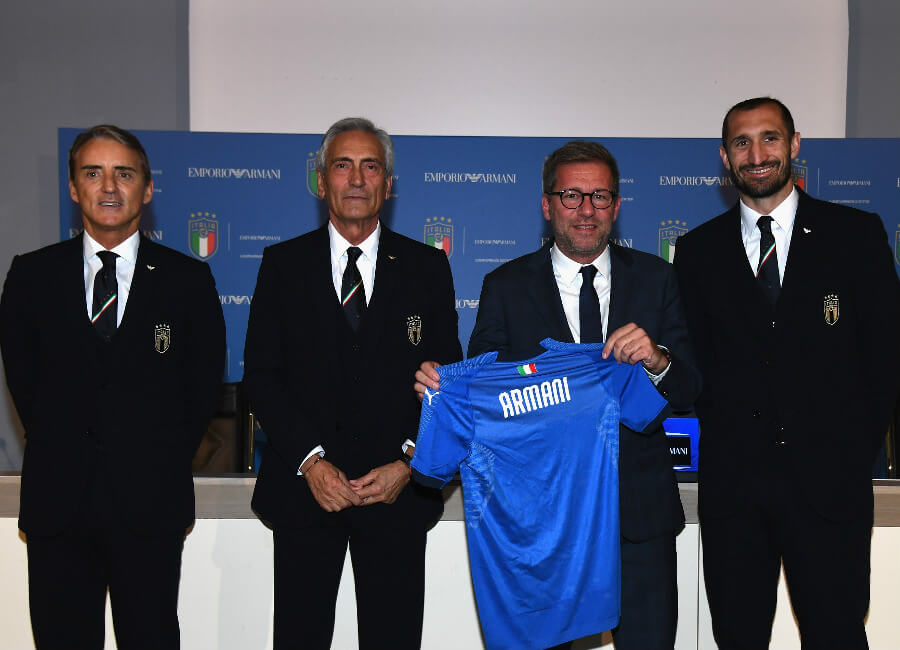 Italian Football Federation Announce Giorgio Armani Partnership #FIGC #GliAzzurri #Azzurri