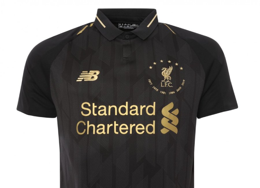 Liverpool FC 18/19 New 6 Times Blackout Shirt - Shirt Culture Latest Football Kit News and More