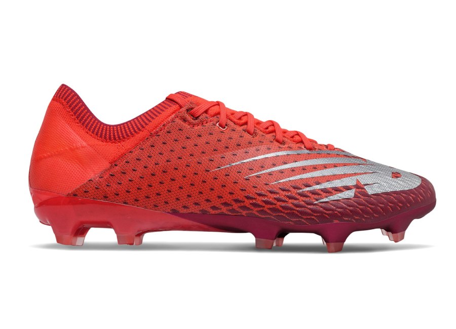 New Balance Furon v6 Pro FG The Next Wave - Neo Flame / Neo Crimson / Garnet #footballboots #nbfootball