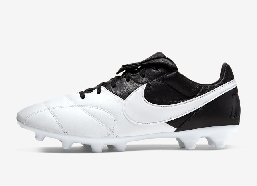 Nike Premier II FG - White / Black / White #nikefootball #footballboots