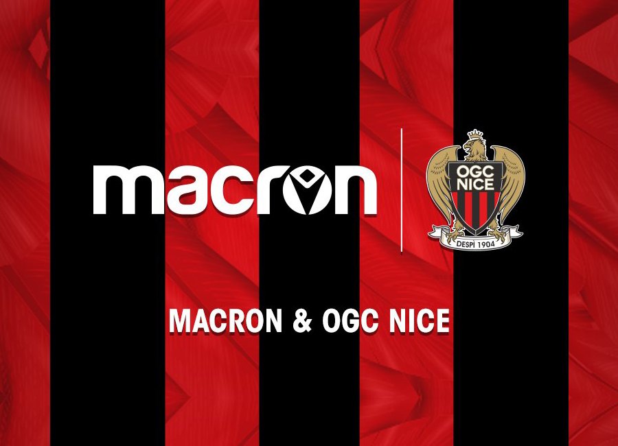 OGC Nice Extends Macron Kit Deal #OGCNice
