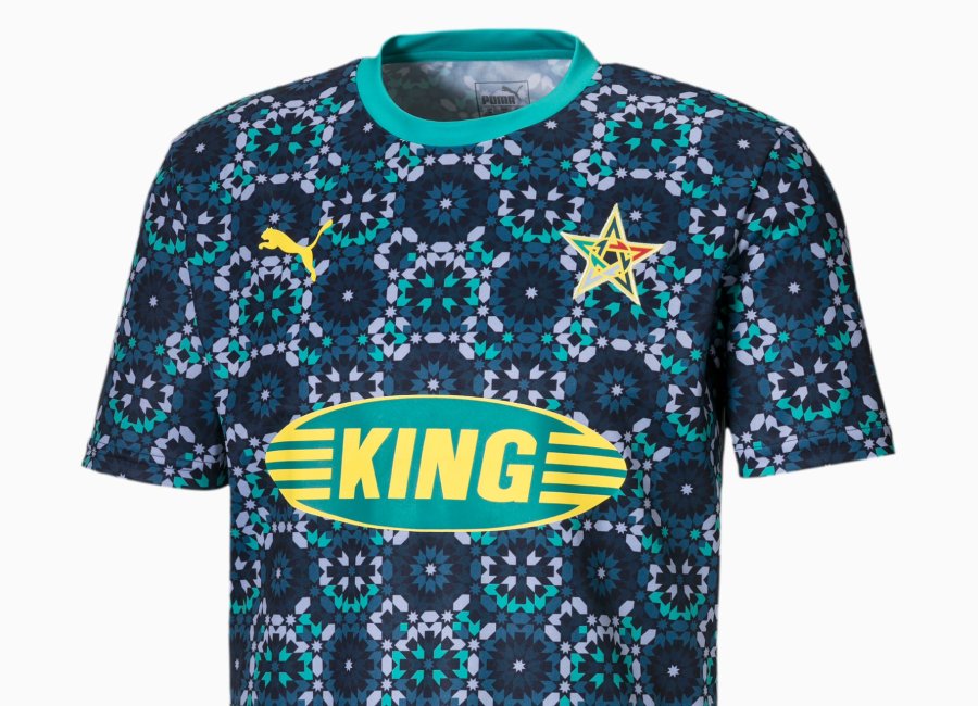 Puma Marrakesh City Influence Football Shirt - Peacoat #pumafootball #footballshirt