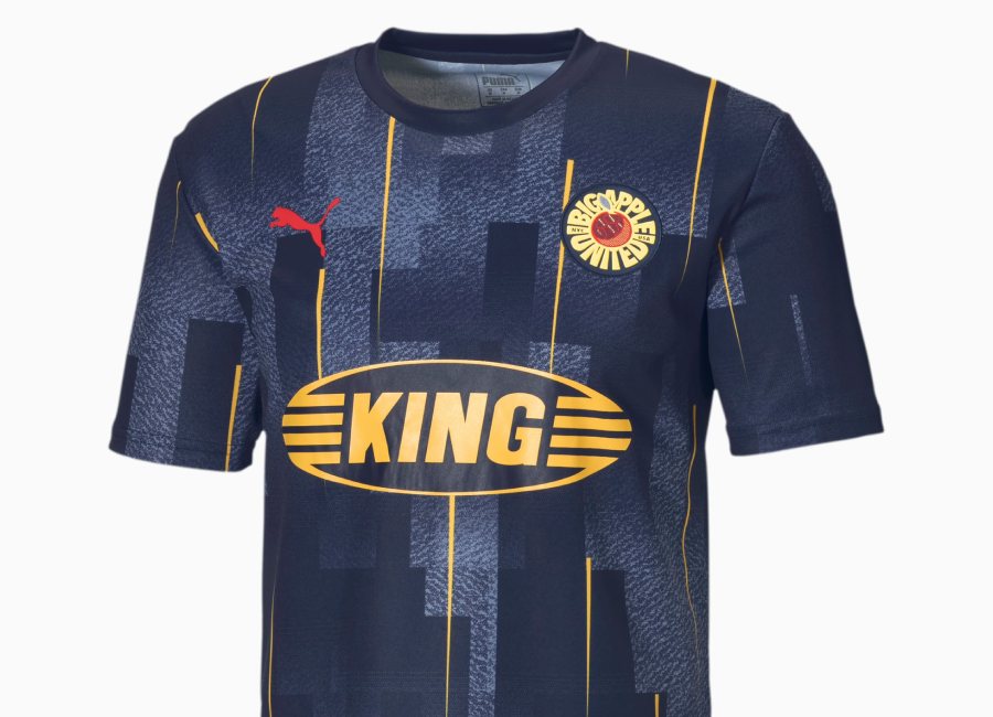 Puma New York City Influence Football Shirt - Tempest / Peacoat #footballshirt #pumafootball