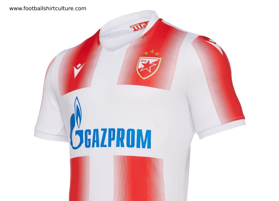 Red Star Belgrade 2019-20 UEFA Home Kit #RedStarBelgrade #footballshirt