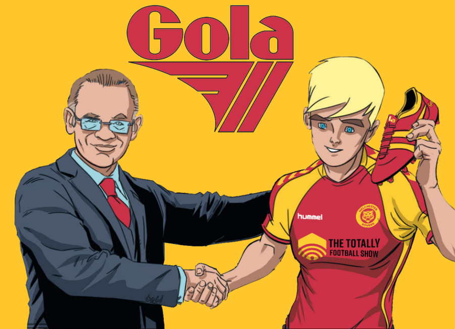 Roy of the Rovers Signs Boot Deal With Gola #RoyOfTheRovers #footballboots