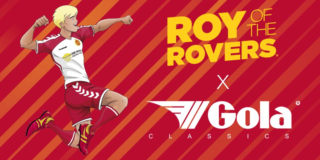 roy of the rovers signs boot deal with gola b
