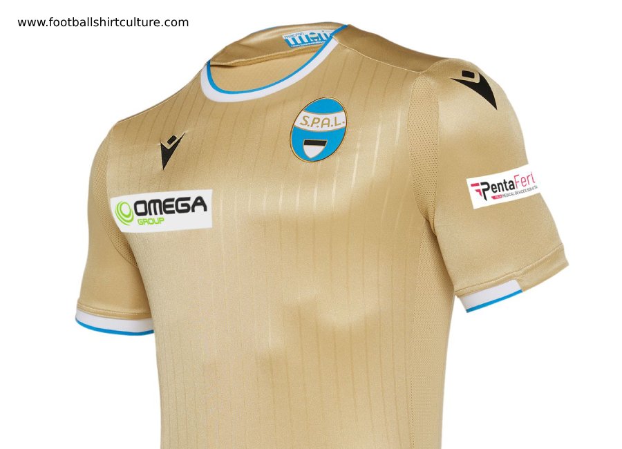 Spal 2019-20 Macron Away kit #MaiSola #footballshirt #ForzaSPAL