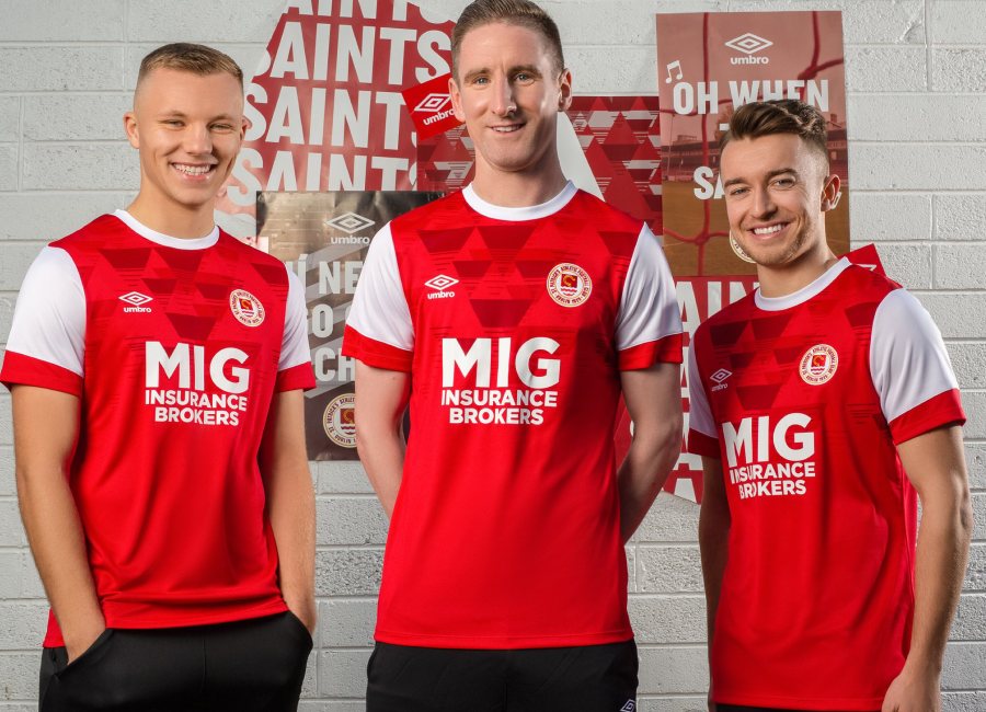 St Patrick's Athletic 2020 Umbro Home Kit #stpatsfc #umbro #Saints2020