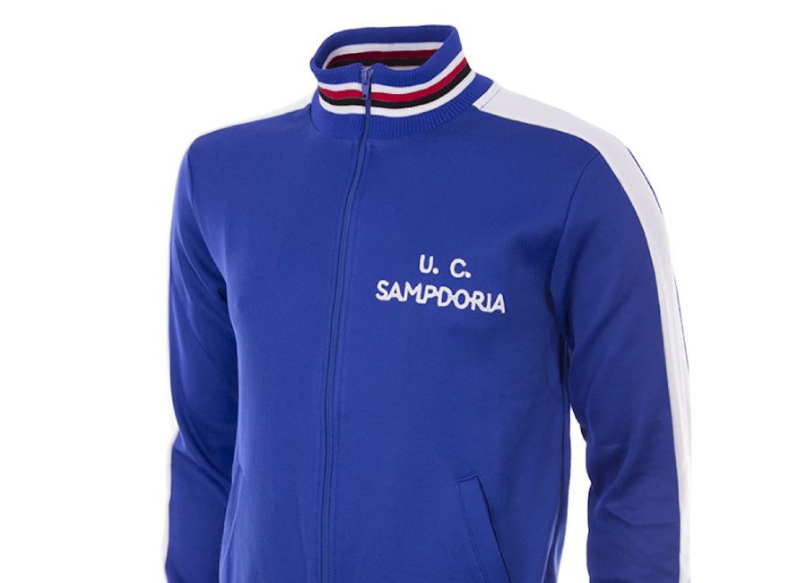 U. C. Sampdoria 1979-80 Copa Retro Football Jacket #UCSampdoria #Sampdoria #Samp