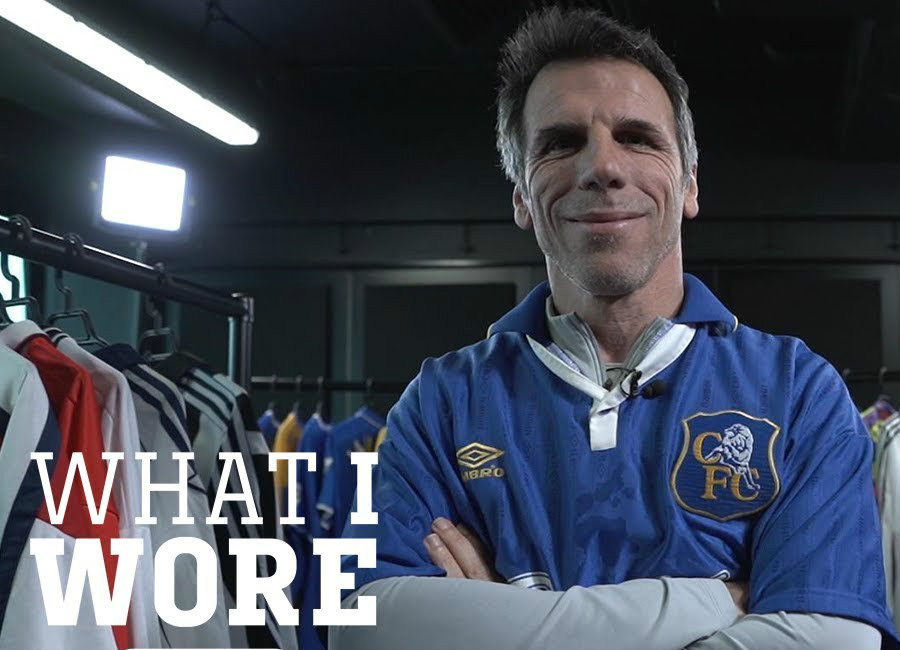 What I Wore: Gianfranco Zola #chelsea #chelseafc #footballshirt